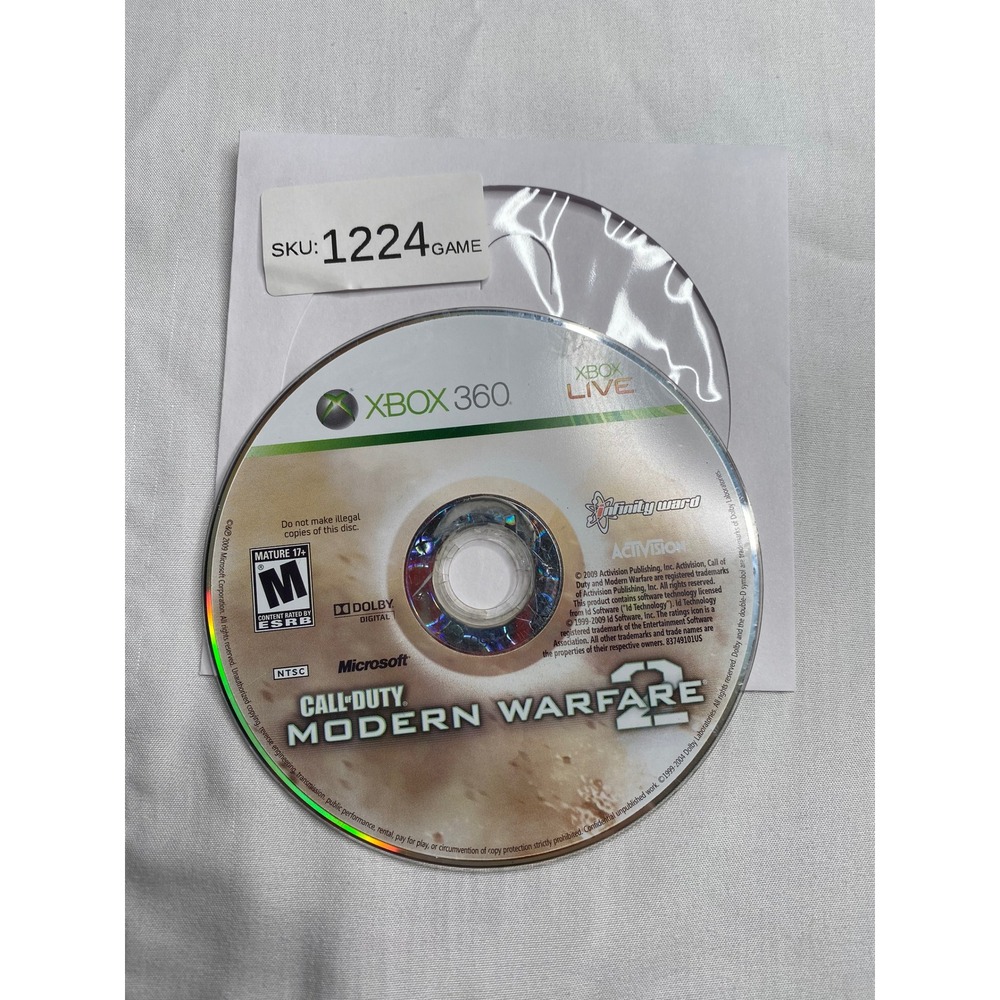 Call of Duty Modern Warfare 2 Xbox 360